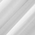 thumbnail image 3 of Archaeo Slub Textured Linen Blend Grommet Top Curtain, 52"x108", White, 3 of 8