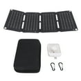 thumbnail image 2 of Cargadores De Paneles Solares Plegables, Regulador De Alta Eficiencia, Panel De Cargador Solar Monocristalino Resistente Para Viajes Al Aire Libre, 2 of 7