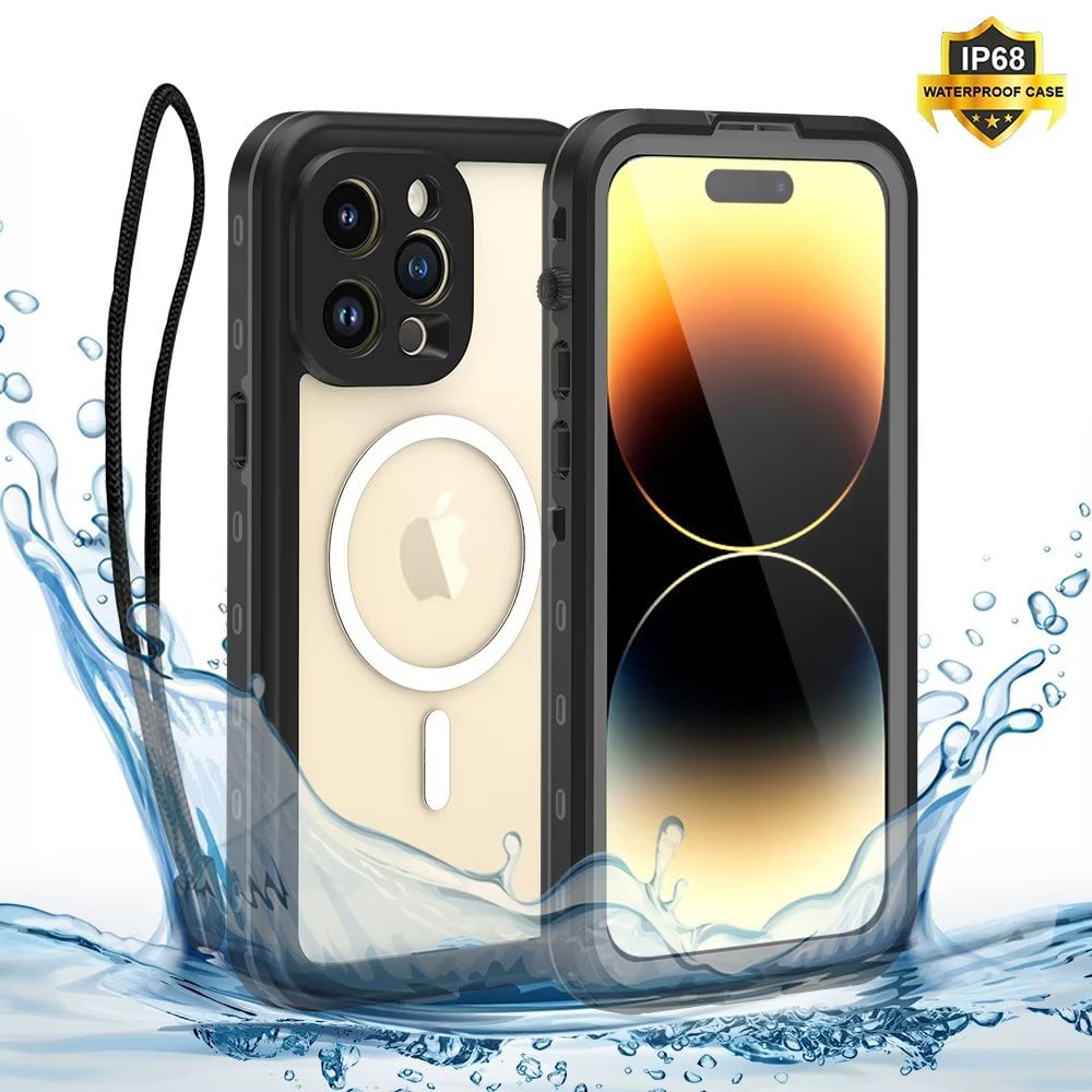 SHELLBOX Waterproof IPhone 14 Pro Magnetic Case Swiming Full Sealed shellbox-waterproof-iphone-14-pro-magnetic-case-swiming-full-sealed