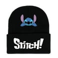 thumbnail image 4 of Stitch Knitted Beanie Hats,Cute Cartoon Graphic Winter Warm Caps for Women Men Fans,Multiple Designs, 4 of 7