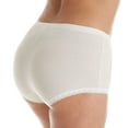 thumbnail image 4 of Women's Maidenform DM0021 One Fab Fit Cotton Boyshort Panty with Lace (Grey Heather/White 5), 4 of 4
