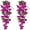 A, variant on Bougainvillea Artificial Hanging Flowers Plants for Outdoors Outside Summer Decoration, Faux Silk Flowers Fake Vines UV Resistant Look Real Realistic for Front Door Porch — LAILLSH 2026 New