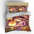 thumbnail image 3 of Rapunzels Duvet Cover Set 3 Piece (1 Duvet Cover + 2 Pillow Shams) Bedding Cover Set with Zipper Closure 4 Corner Ties Cute Blanket Rapunzels Theme Comforter Cover, 3 of 4