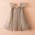 thumbnail image 6 of Tulle Dresses for Toddler Girl Cute Polka Dot Midi Dress Baby Kids Casual Comfy Sleeveless Summer Fall Dresses, 6 of 10