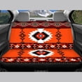 thumbnail image 6 of Pzuqiu Orange Pattern Car Seat Covers Full Set 3 PCS, Car Seat Cover Full Set Polyester Interior Accessories Anti-Slip for Trucks most Cars Sedans, 6 of 10