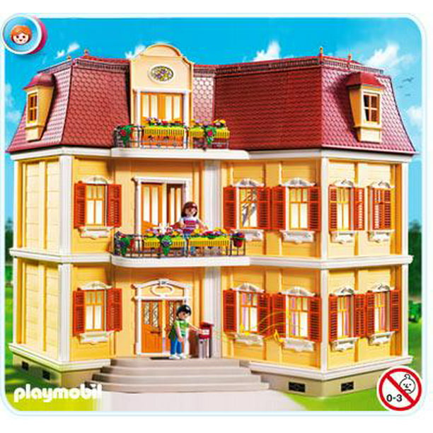 Patch verjaardag strelen Playmobil Doll's House Large Grand Mansion Set #5302 - Walmart.com