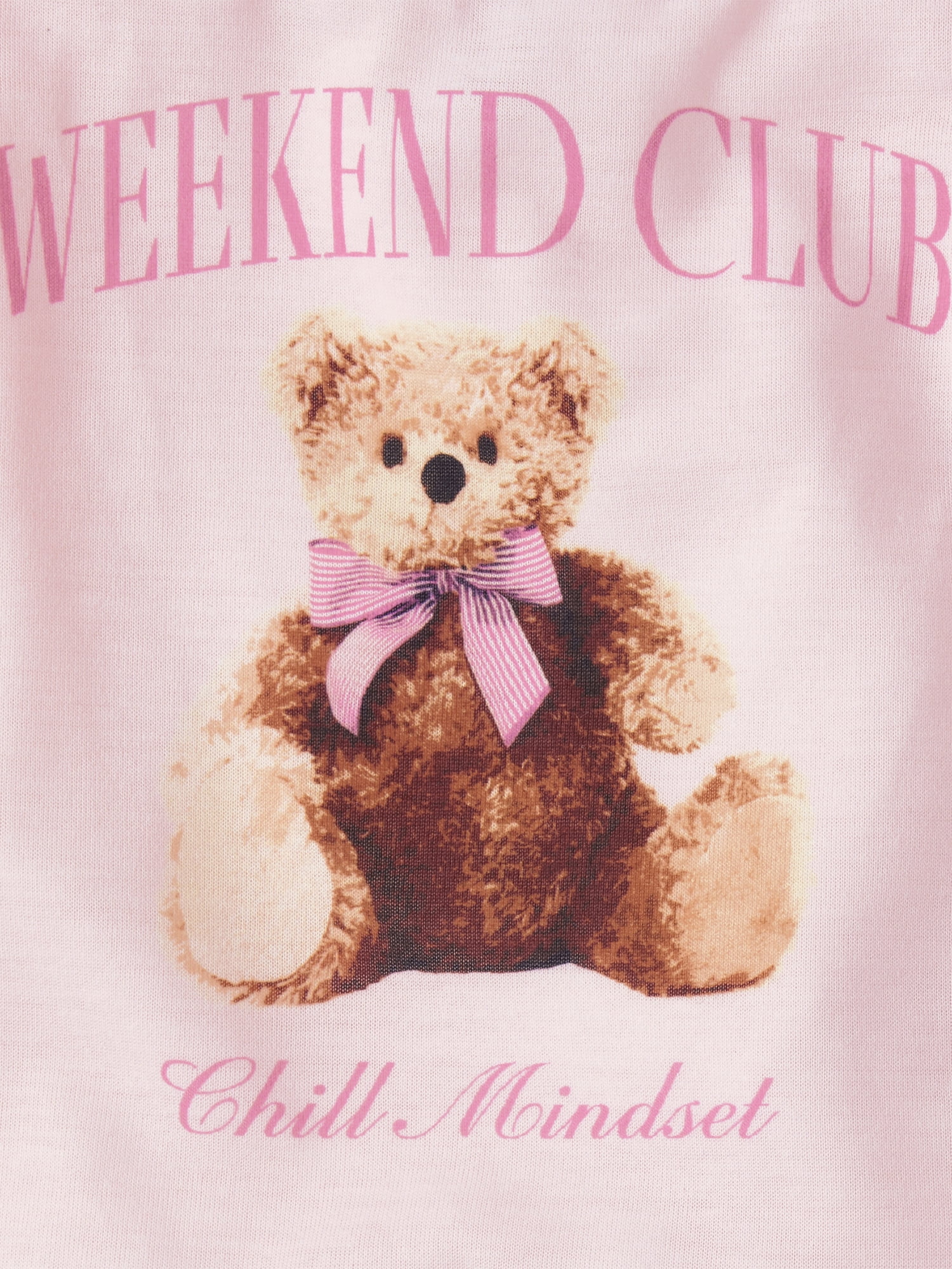 The Children's Place Baby & Toddler Girls Short Sleeve Teddy Bear PJs, Sizes 12M-5T