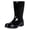 Black, variant on Crestar Mid Calf Rain Boots for Women, Waterproof Rubber Garden Shoes, Yellow