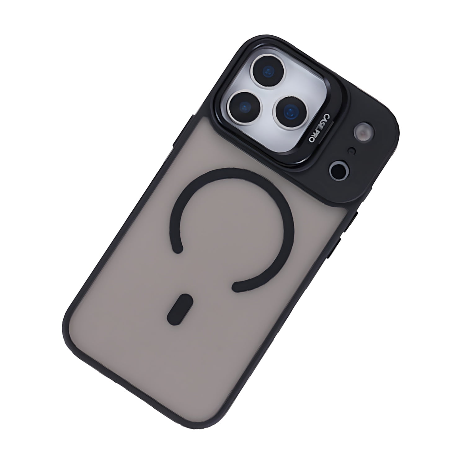 MagSafe Case with Foldable Camera Stand for iPhone 17 Pro Max - Black