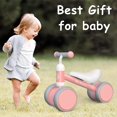 thumbnail image 2 of Bobike Baby Balance Bike Toys for 1 Year Old 10-24 Months Toddler Walker Bicycle Pink, 2 of 6