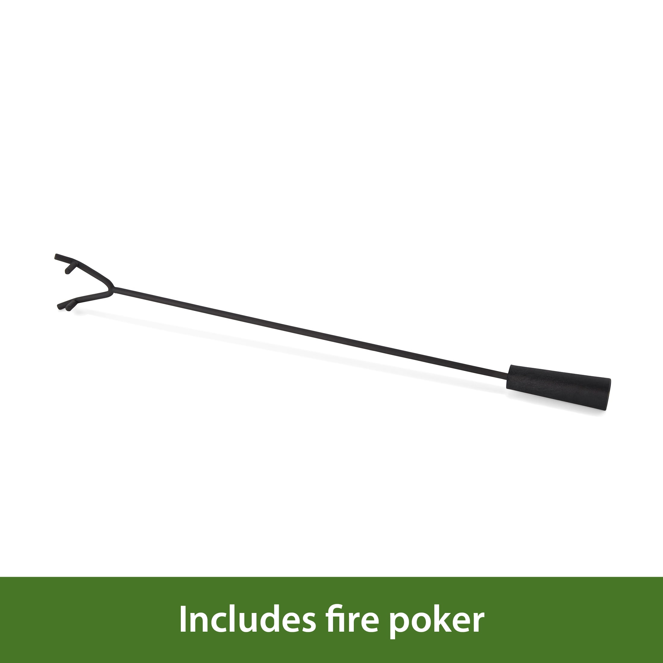 Mainstays 19.5" Smokeless Stainless Steel Wood Burning Fire Pit with Lid and Protective Cover