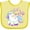 Banana, variant on Inktastic Lil Sis Unicorn Little Sister Girls Baby Bib