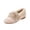 Khaki, variant on Moccasin Slippers For Women Winter Fuzzy Lined Platform Slip On Shoes Soft Adjustable Buckle Strap Cozy Thermal Slipper for Outdoor Daily Wear