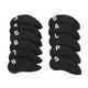 thumbnail image 1 of 11 fundas para cabezas de hierros de golf numeradas, antiarañazos, protector para palos de golf Negro, 1 of 9