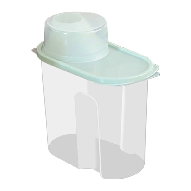 Tanque de Almacenamiento Grande para Cocina, Contenedor para Granos Gruesos, Diseño de Plástico Fácil de Limpiar, Multiusos para Alimentos, Cantinas y Restaurantes, Capacidad de 2,5 L, Tamañ