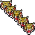 thumbnail image 1 of Parche para Plancha PatchPros Parches Tiger05 17.8x19.9cm Amarillo/Rojo Bordado Adhesivo para Planchar MXIGR-005, 1 of 2