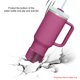 thumbnail image 2 of Botellas Funda Inferior Al Desgaste Bota Silicona Sirena Antideslizante para Accesorios 40 Oz, 2 of 9