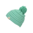 thumbnail image 2 of Gravity Threads Bonnet Doux et Chaud pour Enfants avec Pompon - Sauge, 2 of 2
