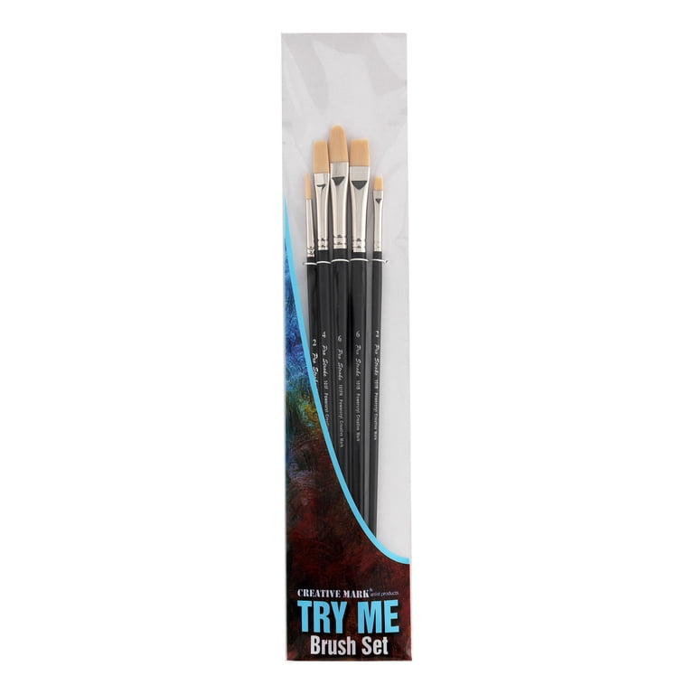 Creative Mark Powercryl Ultimate Acrylic Paint Brushes Set of 5 photo 1