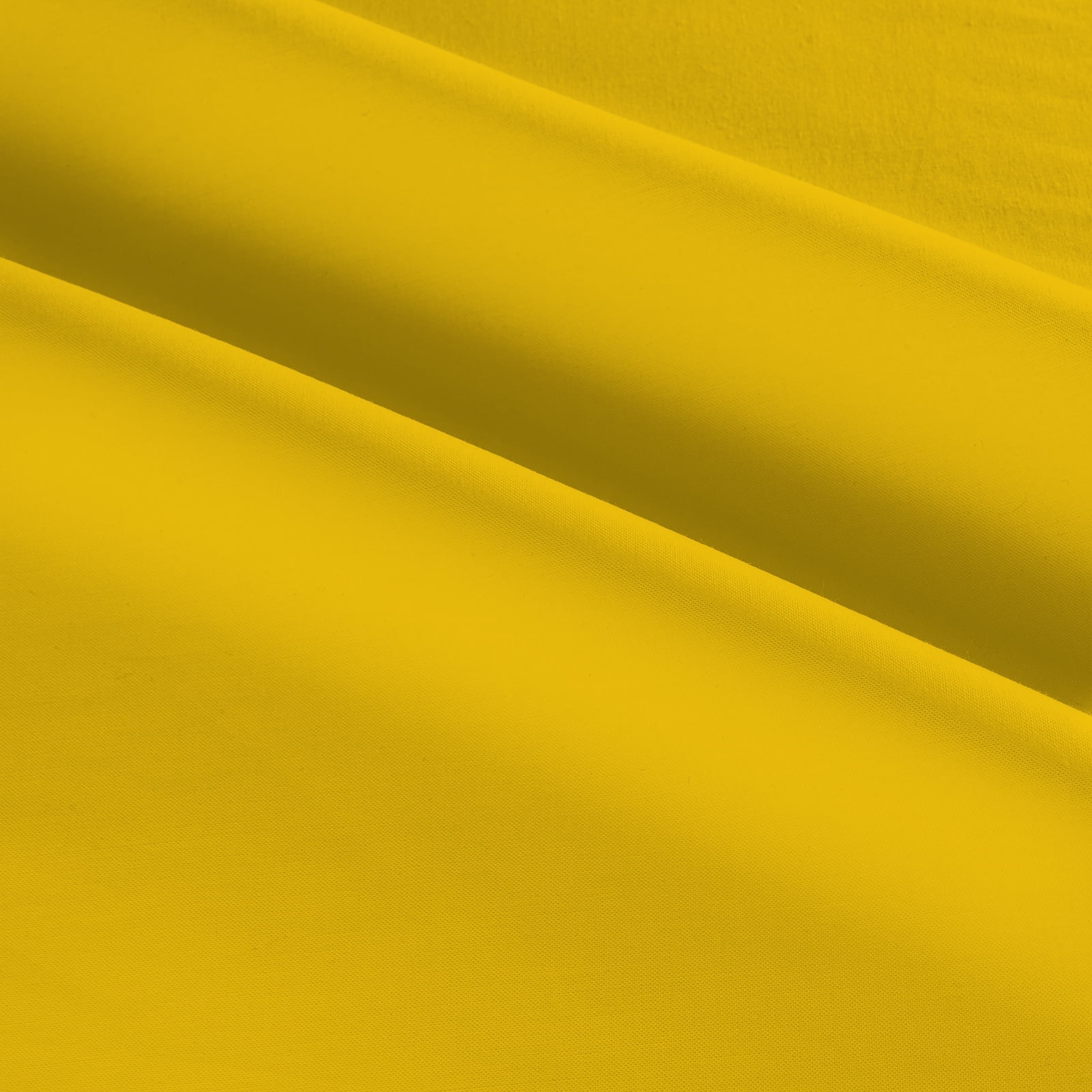 Springs Creative 44" Cotton Polyester Blend Solid Print Sewing & Craft Fabric 25 yd By the Bolt, Yellow