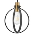 thumbnail image 2 of 83037BK Lark Cirque - 1 Light Pendant In Transitional and Modern Style-12.75 Inches Tall and 10 Inches Wide, 2 of 21