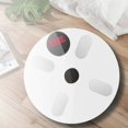 thumbnail image 2 of Home Bluetooth Weight Scale Smart Body Fat Scale USB + Light Energy (White), 2 of 5