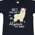 thumbnail image 4 of Inktastic Gigi's You Say Alpaca My Bags Boys or Girls Baby Bodysuit, 4 of 5