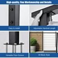 thumbnail image 6 of Commercial-Grade Cable Railing Post Kit - 42 Inch Black Stainless for Deck, Pool & Stair Railings, 6 of 9