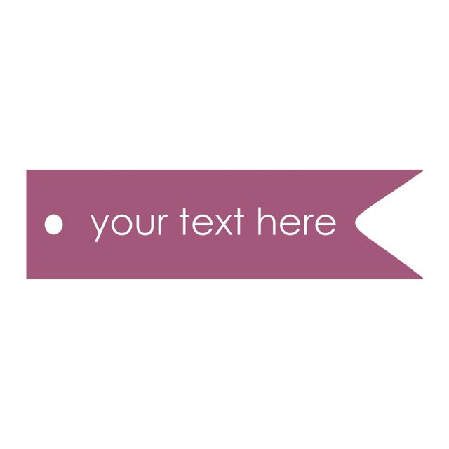 100 PCS Custom Made Your Text Here Hang Tags Personalized Wedding Favor Gift Paper Tags