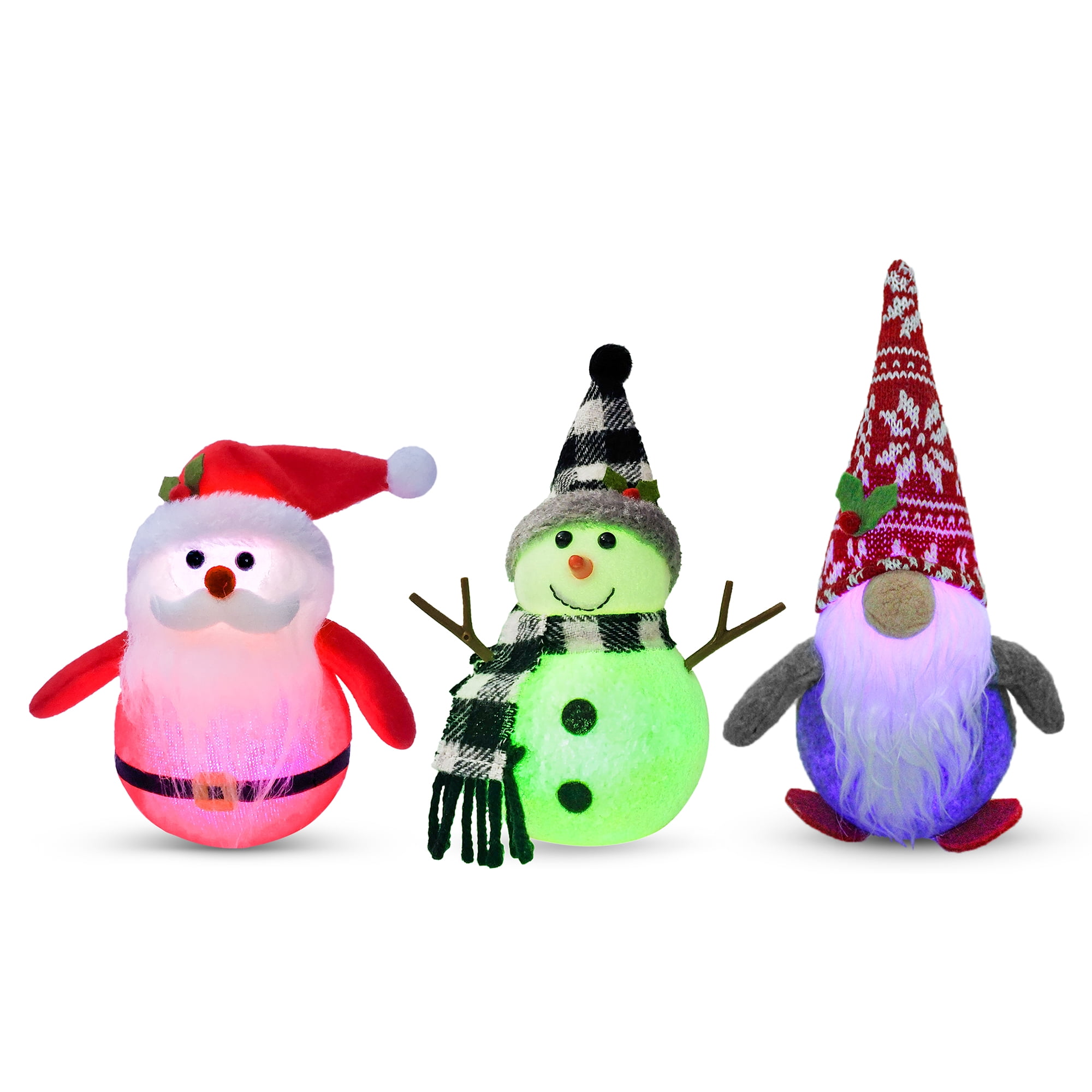 iEssentials USB Powered Snowman multi color changing LED's MERRY CHRISTMAS 