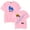 Pink, variant on Russ Into The Wild Tour 2025 T-Shirt Women Men Crewneck Casual Short Sleeve Tee