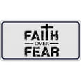 thumbnail image 1 of Faith Over Fear Photo License Plate, 1 of 1