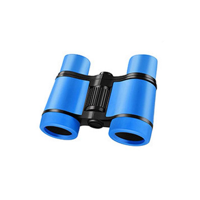 Plastic Childrens Toy Binoculars with Colorful Rubber Handles for Outdoor and Indoor Use, Clear Imaging