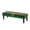 Santa Claus, variant on Yuyamidu Pink Stretch Dining Bench Cover Camo Branch Removable Bench Slipcover with Elastic Edge Easy to Install Rectangle Seat Protector Gift for Holiday