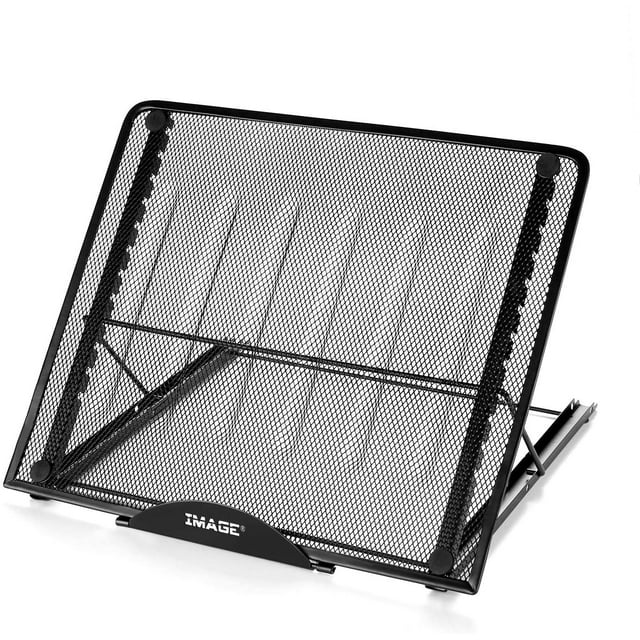 REJODA-Large Version Ventilated Adjustable Light Box Laptop Pad Stand, Multifunction (12 Angle Points) Skidding Prevented Tracing Holder for AGPtek/Huion A3 A4 LED Light Board and Tracing Ligh Box Pa