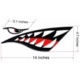 thumbnail image 2 of Pegatinas MOOCY con forma de dientes de tiburón para kayak, canoa, barco, coche, 2 of 7