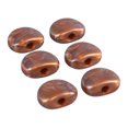 thumbnail image 1 of Guitar Tuning Peg Button, Lightweight Semicircle Easy Installation Electric Guitar Tuning Key Handle  for Classical Type Coffee Color,Red,White, 1 of 7