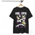 thumbnail image 2 of Anime Soul Eater T-Shirt, Medusa, Maka Albarn, Death The Kid, Black Star, Short Sleeved T Shirt Unisex Tee, 2 of 4
