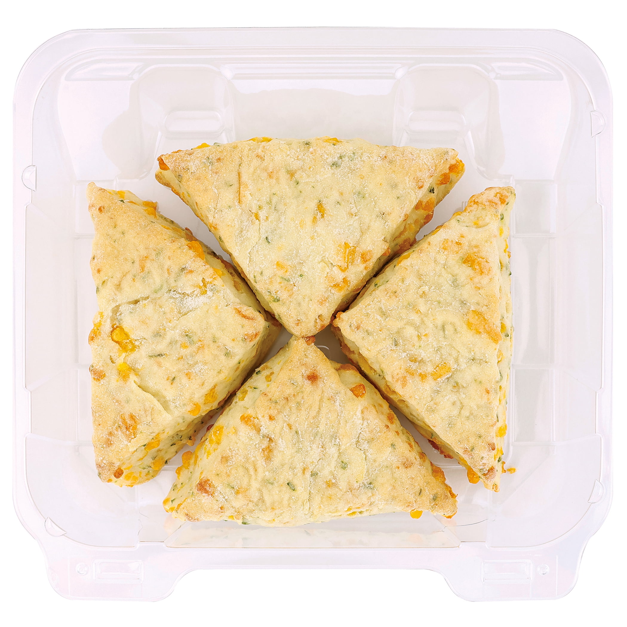 Marketside Cheddar & Green Onion Scones, 9.5 oz., 4 Count, Baked