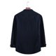 thumbnail image 5 of Playeras Cuello Redondo Hombre Casual Color Sólido Solapa Rayas Camisa De Manga Larga Blusa Superior, 5 of 7