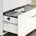 thumbnail image 3 of Bush Business Furniture 2 Drawer Lateral File Cabinet in White, 3 of 6