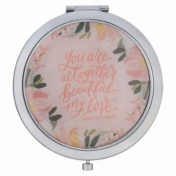 Christian Art Gifts Inspirational Portable Floral Makeup Compact Mirror for Women: Altogether Beautiful Encouraging Scri, (Hardcover)