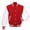 Red-L, variant on Men's Varsities Jackets Leather Sleeve Wool Blend Baseball Letterman Jackets Casual Coat Jackets