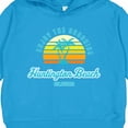 thumbnail image 3 of Inktastic Summer Enjoy the Sunshine Huntington Beach California Blue Toddler Hoodie, 3 of 4