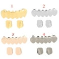 thumbnail image 4 of lionlar Smooth Hip 2 Top &6 Bottom Mouth Teeth Set Gold, 4 of 9