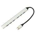 thumbnail image 2 of 7 en 1 USB3.0 Hub USB3.0 a 7 USB3.0 Plug and Play Estación de acoplamiento USB Adaptador de concentrador USB para Windows para OS X, 2 of 8
