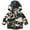 Style2-Camouflage, variant on HCNTES Girls Waterproof Hooded Jacket Lightweight Raincoats for Kids Boys Windbreaker Outdoor Rain Jacket(Style2-Camouflage,5-6 Years)