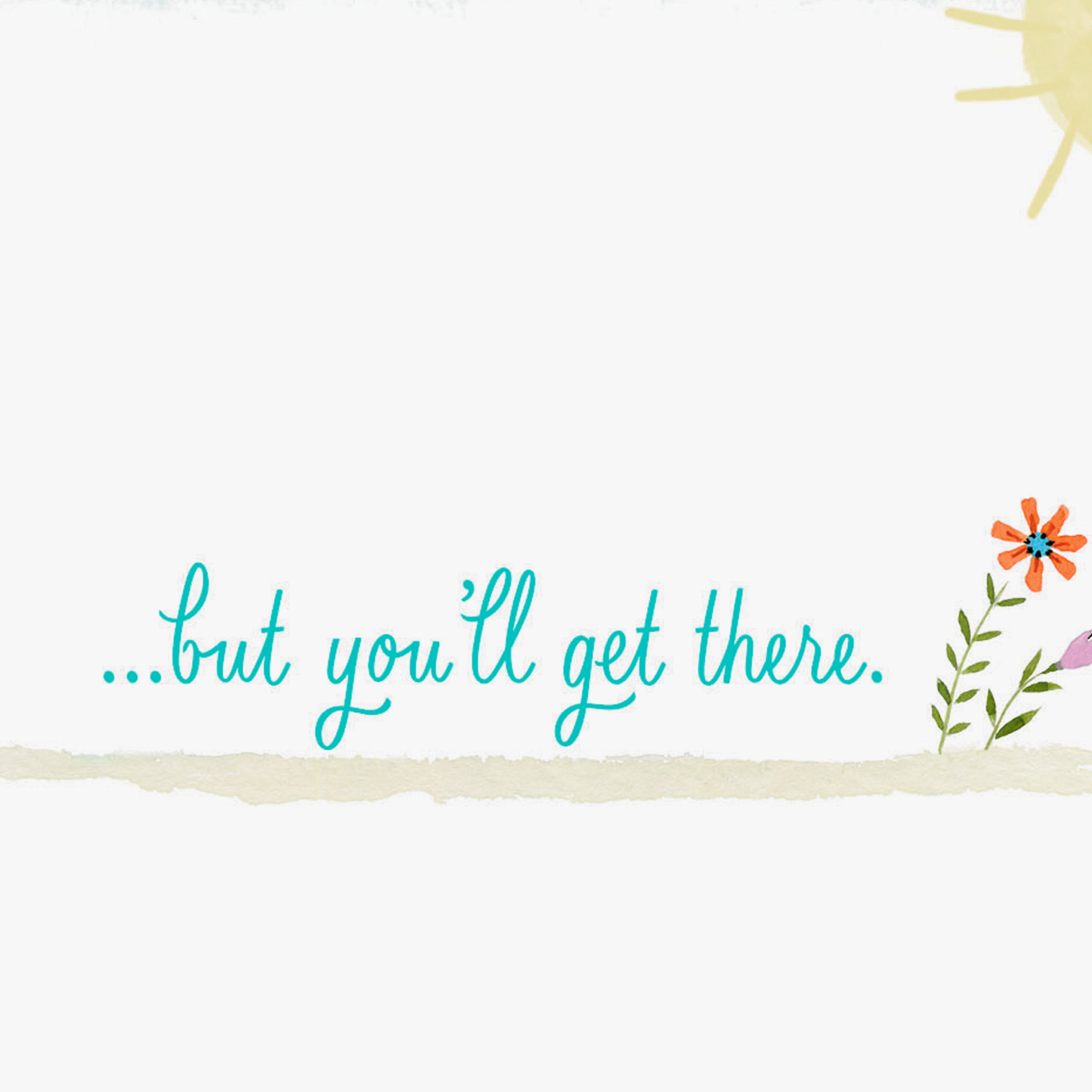 Hallmark Just Because Encouragement Card (Recover Take Time)