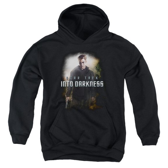 Star Trek - Darkness Kirk - Youth Hooded Sweatshirt - Medium