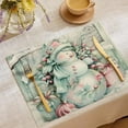 thumbnail image 2 of Christmas Decorations Indoor - 12x18 Inches Snowflake Table Mats for Party Kitchen Dining Room, 2 of 6